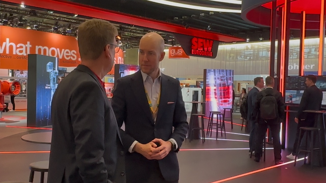 Discussing drive automation at SEW Eurodrive